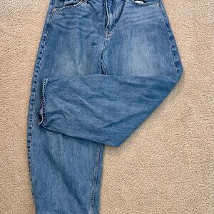 GAP High Rise Barrel Jeans